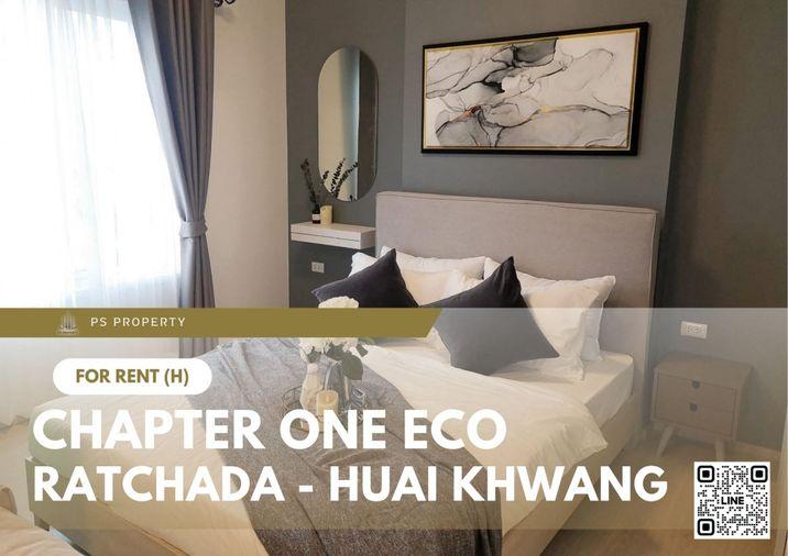 รูป ให้เช่า ✨ Chapter One Eco Ratchada - Huai Khwang ✨ เฟอร์นิเจอร์ และ เครื่องใช้ไฟฟ้าครบ ใกล้ MRT ห้วยขวาง - รูปที่ 1/11