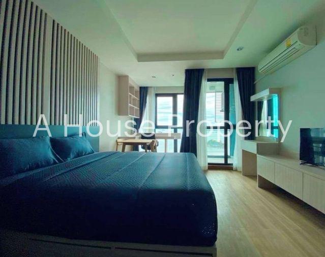 picture For rent: Ladda Plus Condo Sriracha, beautiful room, high floor, fully furnished, move in Ready - 1/7