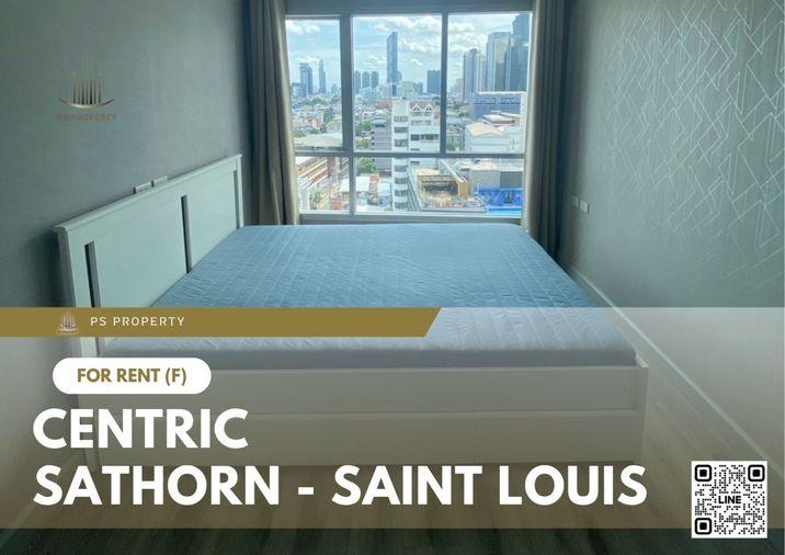 รูป ให้เช่า 📍 Centric sathorn st.louis 📍 ใกล้ BTS เซนหลุยส์ 200 เมตร ใจกลางเมืองสาทร อุปกรณ์เครื่องใช้ไฟฟ้า ครบ - รูปที่ 1/9