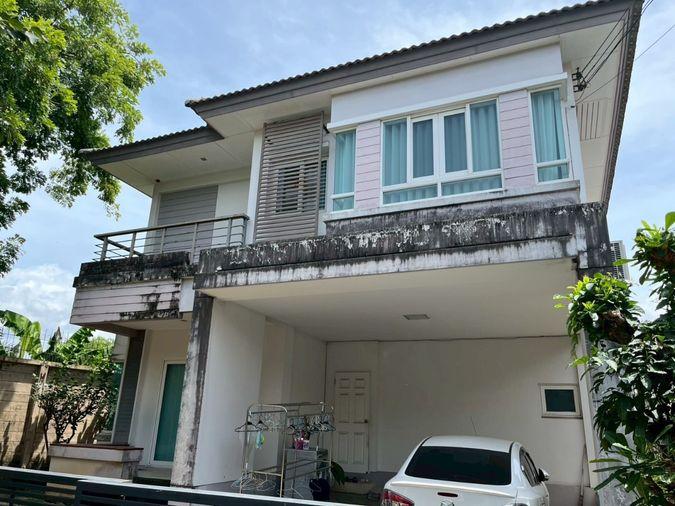รูป ขายบ้านเดี่ยว สราญสิริ ท่าข้าม–พระราม 2 | หลังมุม 3 ห้องนอน ใกล้คลับเฮาส์ | 55.2 ตร.วา | ราคา 4.95 ล้านบาท | LINE: @323gqmho | Ref: T1822 - รูปที่ 1/31