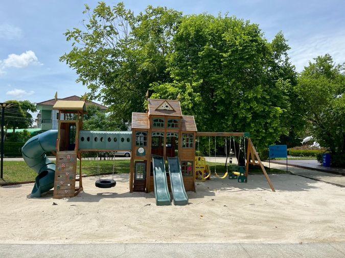 รูป ขายบ้านเดี่ยว สราญสิริ ท่าข้าม–พระราม 2 | หลังมุม 3 ห้องนอน ใกล้คลับเฮาส์ | 55.2 ตร.วา | ราคา 4.95 ล้านบาท | LINE: @323gqmho | Ref: T1822 - รูปที่ 29/31