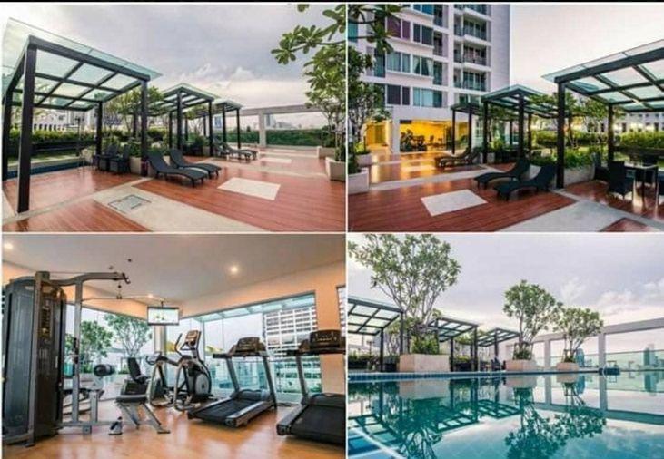 picture 🎈#CT2304_248 🎈💥Urgent💥 Available June 30, 2026. Click quickly before it's gone‼️ For Rent 1️⃣7️⃣k.🔥 TC Green Rama 9 Condo - 11/11