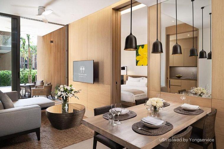 รูป Call : 064-992-8997 Twinpalms Montazure Residences Phuket ติดชายหาดกมลา (Beachfront Villa) ห้องใหญ่พิเศษ 153 ตารางเมตร 1 ห้องนอน ชั้น1 ตกแต่งครบ - รูปที่ 1/9