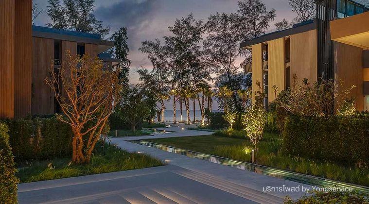 รูป Call : 064-992-8997 Twinpalms Montazure Residences Phuket ติดชายหาดกมลา (Beachfront Villa) ห้องใหญ่พิเศษ 153 ตารางเมตร 1 ห้องนอน ชั้น1 ตกแต่งครบ - รูปที่ 4/9