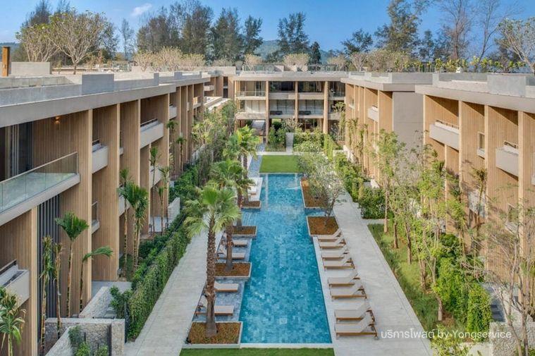 รูป Call : 064-992-8997 Twinpalms Montazure Residences Phuket ติดชายหาดกมลา (Beachfront Villa) ห้องใหญ่พิเศษ 153 ตารางเมตร 1 ห้องนอน ชั้น1 ตกแต่งครบ - รูปที่ 5/9