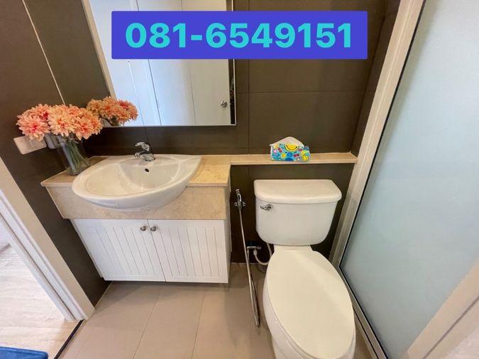 รูป ให้เช่าคอนโด The Patio Condo บางแสน ห้องบนสุด  ห้องสวย เห็นวิวทะเล 081-654-9151 ขนาด 38 ตรม. - รูปที่ 10/14