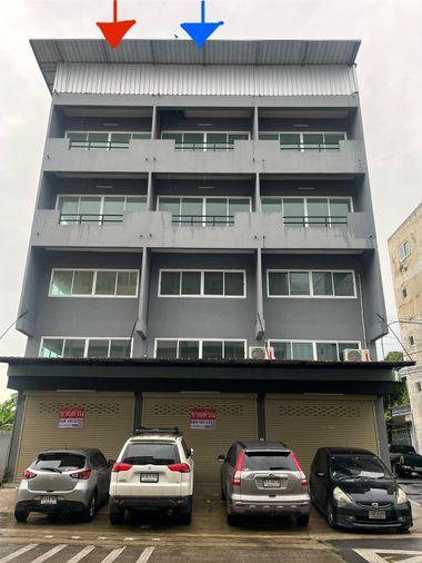รูป ขายด่วน! อาคารพาณิชย์-สำนักงาน 4 ชั้น 2 คูหาทะลุถึงกัน (ใกล้สนามบินดอนเมือง) ทำเลดี ติดถนน ซอย ประชาอุทิศ 13 ดอนเมือง ราคา 7,900,000 บาท) - รูปที่ 1/25