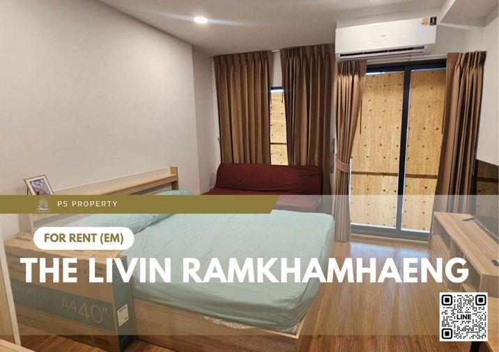 รูป ให้เช่า 📍 The Livin Ramkhamhaeng 📍 เฟอร์นิเจอร์ และ เครื่องใช้ไฟฟ้าครบ ใกล้ MRT ลำสาลี - รูปที่ 1/11