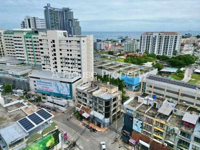 รูป ขายอาคารพาณิชย์ 4 ชั้น ติดถนนศรีราชานคร3 ทำเลดี ใกล้แหล่งชุมชน - รูปที่ 1/20