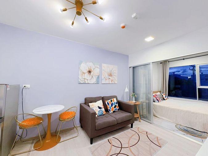picture OMG347  < Available 30-Jul-25 >  Nice 1 Bedoom unit - for RENT  [ Plum Condo Sukhumvit 62 ] - 1/12
