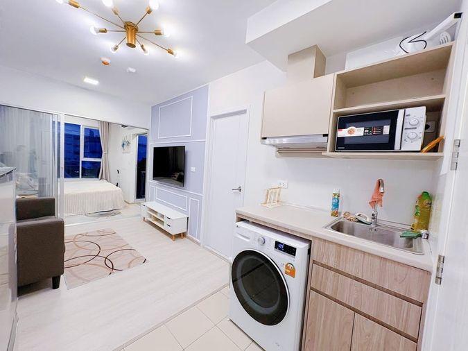 picture OMG347  < Available 30-Jul-25 >  Nice 1 Bedoom unit - for RENT  [ Plum Condo Sukhumvit 62 ] - 5/12