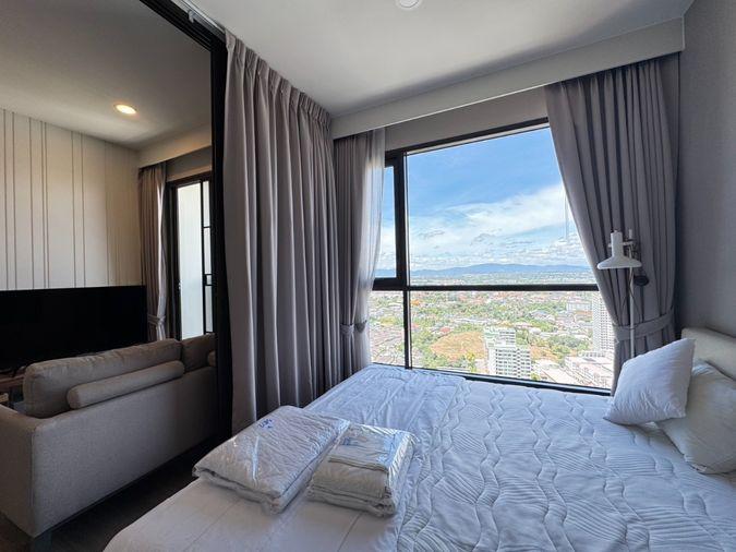 รูป คอนโดหรู ใจกลางศรีราชา : Keen condo : 1 bed 35 ตรม วิวภูเขา พร้อมเข้าอยู่ - รูปที่ 8/11