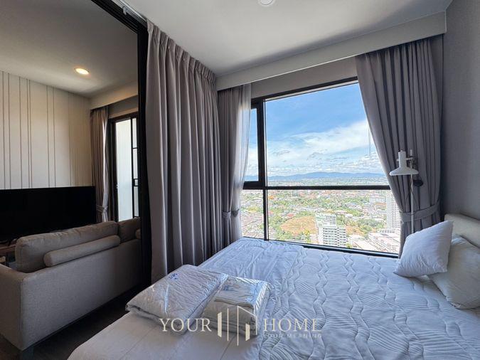 รูป คอนโดหรู ใจกลางศรีราชา : Keen condo : 1 bed 35 ตรม วิวภูเขา พร้อมเข้าอยู่ - รูปที่ 8/11