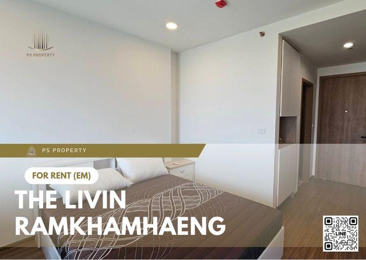 รูป ให้เช่า ✨ The Livin Ramkhamhaeng ✨ ใกล้ MRT Interchange ลำสาลี เฟอร์นิเจอร์ และ เครื่องใช้ไฟฟ้าครบ - รูปที่ 1/11