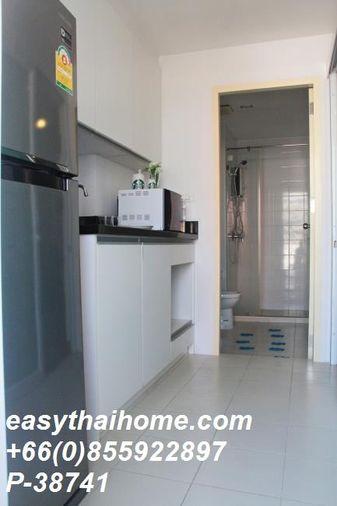 รูป P-38741 — ให้เช่าคอนโด 2 นอน วิวสระว่ายน้ำ ใกล้ ม.เกษตร Max Condominium Vibhavadi ราคา 15,000 บาท โทร 085-592-2897 Line: @easythaihome - รูปที่ 2/8