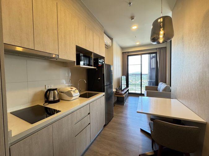รูป คอนโดหรู ใจกลางศรีราชา : Keen condo : 1 bed 35 ตรม วิวภูเขา พร้อมเข้าอยู่ - รูปที่ 2/11