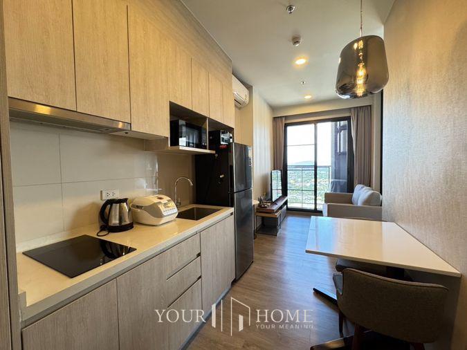 รูป คอนโดหรู ใจกลางศรีราชา : Keen condo : 1 bed 35 ตรม วิวภูเขา พร้อมเข้าอยู่ - รูปที่ 2/11