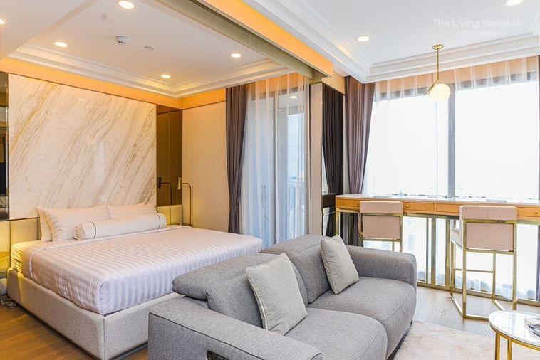 รูป Condo for rent : ASHTON Chula-Silom(( Samyan MRT )) MK-02 line @livingbkk - รูปที่ 1/18