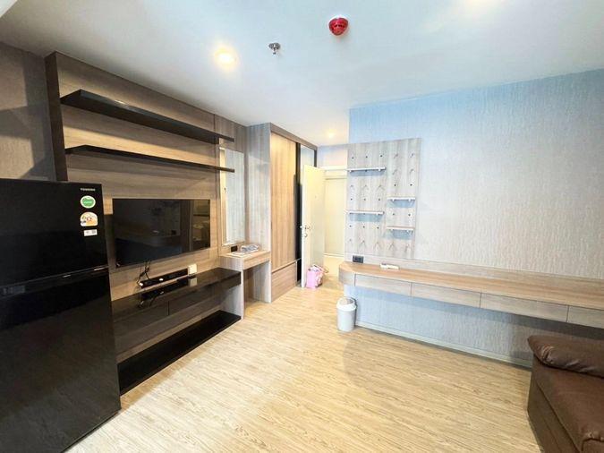 รูป 🚩🌺FOR RENT>> Regent Home Bangna 🎉ชั้น 27 อาคารB (วิวตึกและมองเห็นสระว่ายน้ำ) โดนแดดบ่าย ห้อง Studio เฟอร์นิเจอร์ครบ เดินทางสะดวก #PPH-SCH043 - รูปที่ 3/13