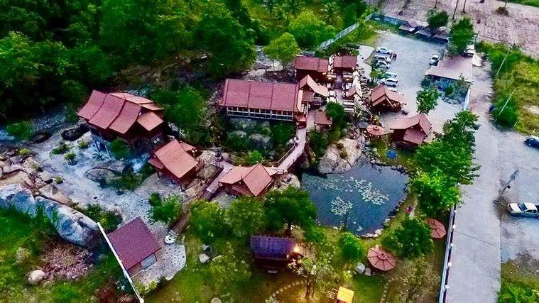 รูป ขายที่ดินหนองรี เมืองชลบุรี พร้อมกิจการร้านอาหาร ริมเขา บรรยากาศธรรมชาติ - รูปที่ 1/20