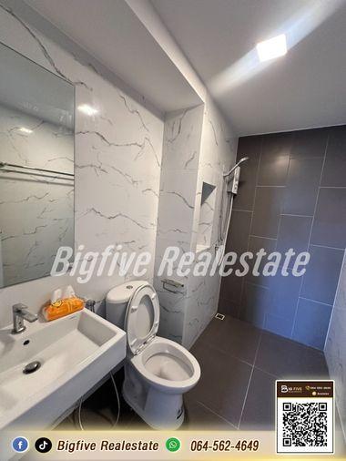 รูป  A68-061  เช่าคอนโด  A Land Condo ไทรน้อย   ห้องมุม ใหญ่ ใกล้การไฟฟ้าไทรน้อย ขนาด ชั้น 2 วิวสวย✨ - รูปที่ 7/8