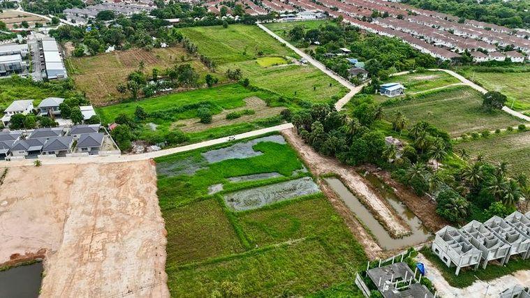 รูป ขายที่ดินหนองขาม ศรีราชา แปลงสวย ติดกับโครงการ มบ.เดอะ ซิมโฟนี - รูปที่ 4/11