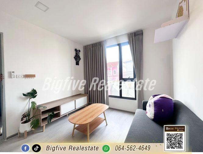 รูป  A68-061  เช่าคอนโด  A Land Condo ไทรน้อย   ห้องมุม ใหญ่ ใกล้การไฟฟ้าไทรน้อย ขนาด ชั้น 2 วิวสวย✨ - รูปที่ 1/8