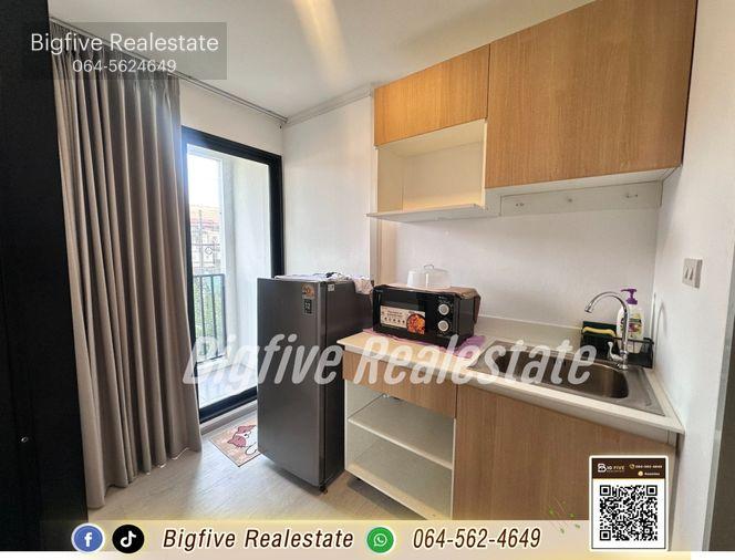 รูป A68-061 เช่าคอนโด A Land Condo ไทรน้อย ห้องมุม ใหญ่ ใกล้การไฟฟ้าไทรน้อย ขนาด ชั้น 2 วิวสวย✨ - รูปที่ 5/8