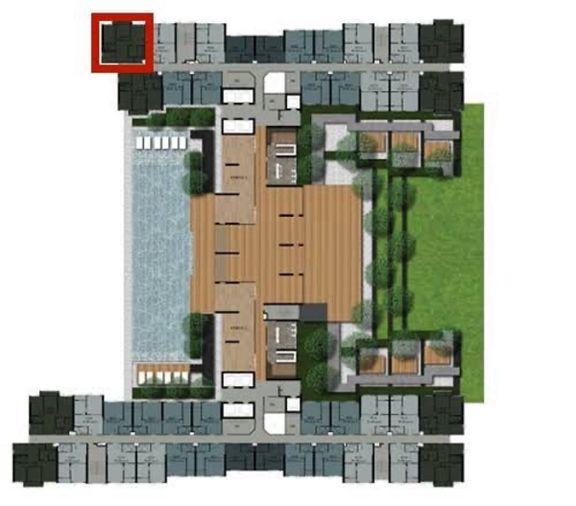 รูป ไลฟ์ อโศก (life asoke)  2 ห้องนอน 2 ห้องน้ำ - รูปที่ 17/17