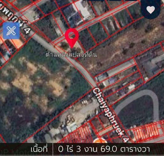 picture Beautiful land plot for sale, great location, near Jomtien Beach, Pattaya, Chonburi - 4/4