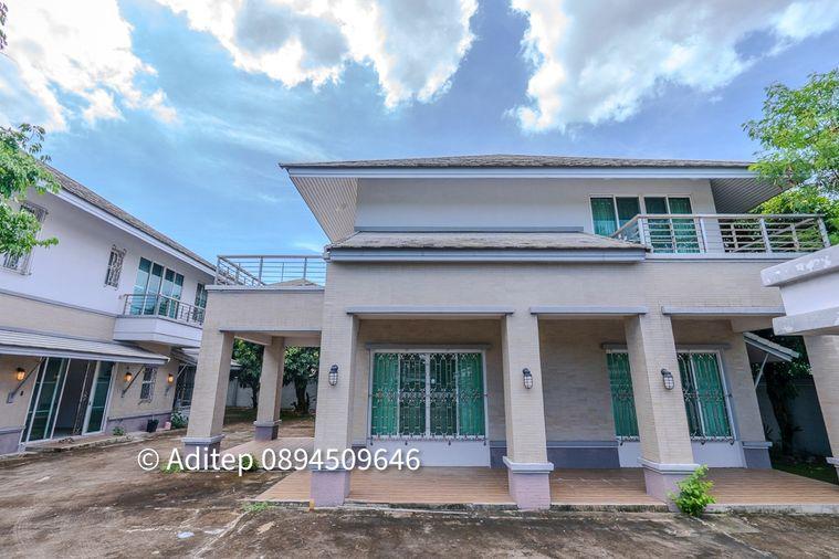 รูป ขายคฤหาสน์หรู 2 หลัง + เรือนรับรอง บนพื้นที่ 418 ตร.วา 9 ห้องนอน 9 ห้องน้ำ 5 ที่จอดรถ หมู่บ้านเพชรเกษม 3 ซอยเพชรเกษม 94 – ทำเลศักยภาพ ถนนพุทธมณฑลสาย 2  - รูปที่ 7/62
