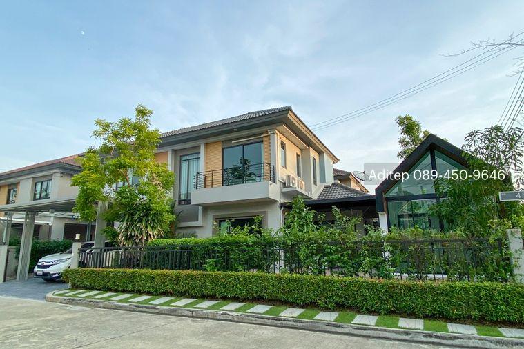 รูป ขายบ้านเดี่ยวหลังมุม Life Bangkok Boulevard รามอินทรา 65 ขนาด 70.2 ตรว. 4 ห้องนอน 3 ห้องน้ำ ต่อเติมเรือนรับรองเอนกประสงค์ข้างบ้าน - รูปที่ 3/32