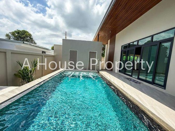 picture Single house for sale, Huai Yai, Phrom, Sriracha, beautiful house with private swimming pool - 4/20