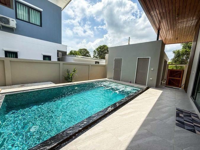 picture Single house for sale, Huai Yai, Phrom, Sriracha, beautiful house with private swimming pool - 3/20