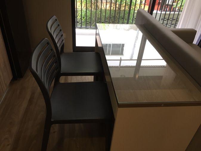รูป Blossom Condo Sathorn-Charoenrat (บลอสซั่ม คอนโด แอท สาทร-เจริญราษฎร์) ห้องสวย เครื่องใช้ไฟฟ้า-เฟอร์นิเจอร์ครบ เดินทางสะดวก - รูปที่ 3/11