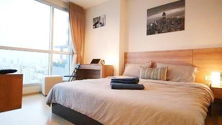 picture Condo for rent Rhythm Ratchada-Huai Khwang, 1 bedroom, corner room, 46 sqm., 20th floor. - 2/9