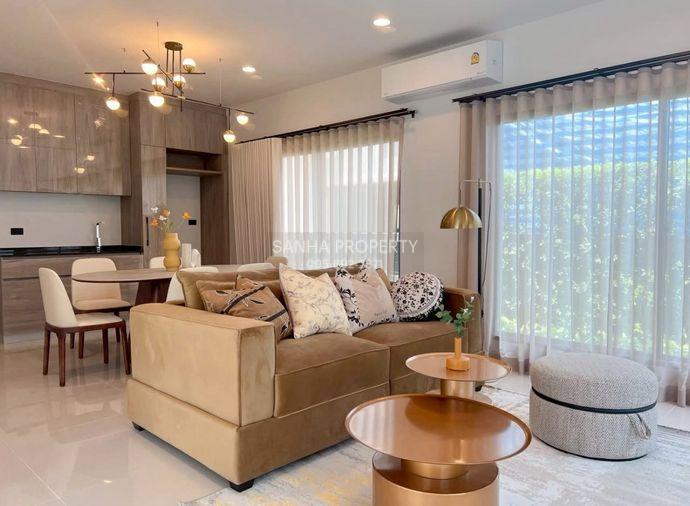 รูป 🏡บ้านหรูให้เช่า✨บุราสิริ กรุงเทพกรีฑา แต่งครบสวยพร้อมอยู่ (4 ห้องนอน 4 ห้องน้ำ) เพียง 175,000/เดือน ▫️Line: @sanhaproperty📲092-6242892 รหัส SHW026 - รูปที่ 5/14