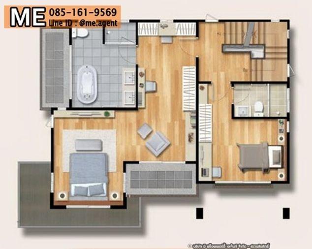 รูป ขายบ้านเดี่ยวหลังใหญ่ 3 ชั้น The Plant Elite พัฒนาการ 38 บ้านใหม่ ไม่เคยอยู่ ถูกสุดในโครงการ ใกล้ทองหล่อ - เอกมัย- สุขุมวิท โทร 085-161-9569 (BT19-52) - รูปที่ 29/29
