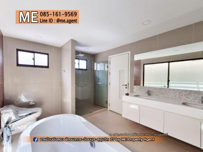 รูป ขายบ้านเดี่ยวหลังใหญ่ 3 ชั้น The Plant Elite พัฒนาการ 38 บ้านใหม่ ไม่เคยอยู่ ถูกสุดในโครงการ ใกล้ทองหล่อ - เอกมัย- สุขุมวิท โทร 085-161-9569 (BT19-52) - รูปที่ 18/29