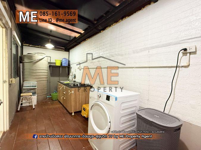 รูป ขาย ทาวน์เฮ้าส์ 2 ชั้น มบ.พฤกษาวิลล์ 57 พัฒนาการ หน้าบ้านกว้าง อยู่ต้นโครงการ โทร 085-161-9569 (TB60-29) - รูปที่ 10/17