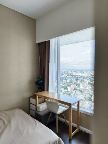 รูป ⭐⭐ให้เช่าคอนโด The Saint Residence 2Bed2Bath 55 ตร.ม.ตึก B ชั้น 38 ห้องไม่มีความเสียหายจากแผ่นดินไหว สนใจ LINE: @atfirm⭐⭐ - รูปที่ 7/17