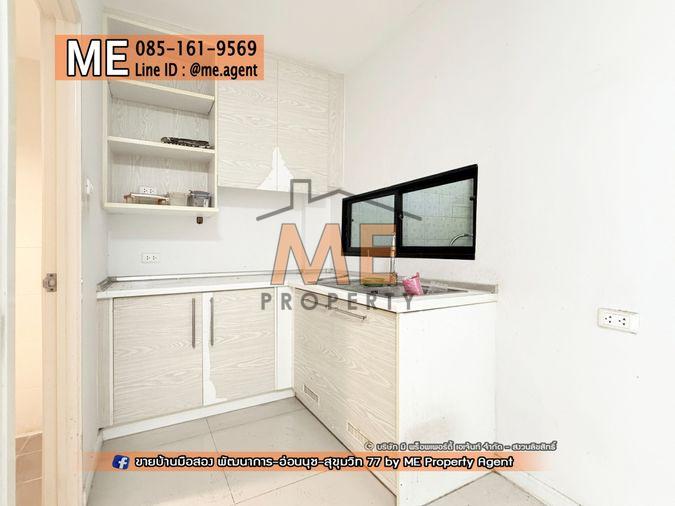 รูป ขาย ทาวน์โฮม 3 ชั้น ไทม์โฮม อ่อนนุช 40 รีโนเวทใหม่ ติดถนนเมน หมู่บ้านสงบ ส่วนกลางดี เพียง 700 เมตร จากถนนอ่อนนุช โทร 064-9549619 (TE22-21) - รูปที่ 6/24