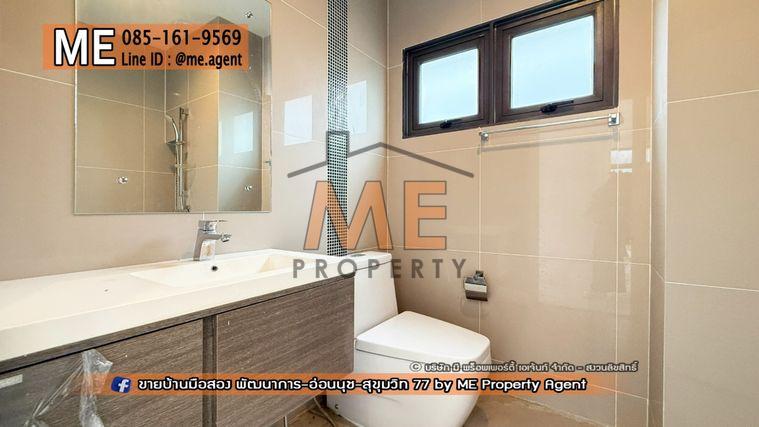 picture 𝐍𝐄𝐖! 𝐅𝐨𝐫 𝐒𝐚𝐥𝐞 Single House THE PALM Patthanakarn 38, new project, peaceful, prime location, On Nut - Sukhumvit, call 085-161-9569 (BI11-83) - 22/25