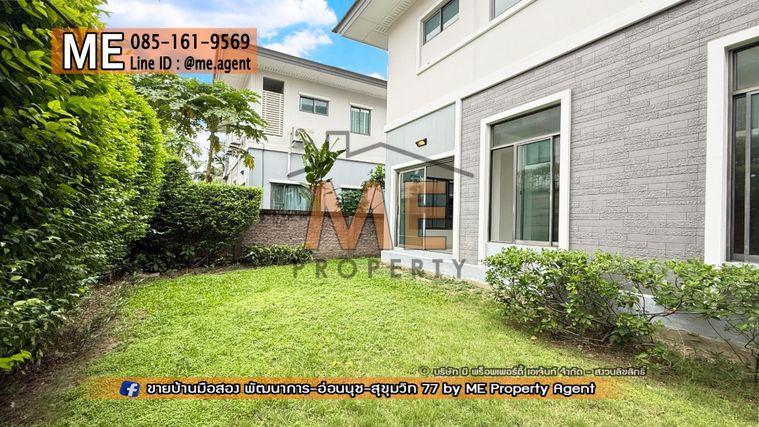 picture 𝐍𝐄𝐖! 𝐅𝐨𝐫 𝐒𝐚𝐥𝐞 Single House THE PALM Patthanakarn 38, new project, peaceful, prime location, On Nut - Sukhumvit, call 085-161-9569 (BI11-83) - 5/25