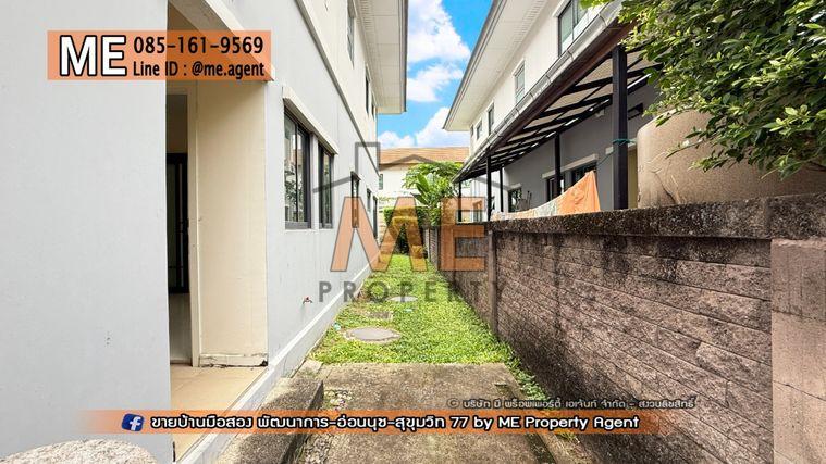 picture 𝐍𝐄𝐖! 𝐅𝐨𝐫 𝐒𝐚𝐥𝐞 Single House THE PALM Patthanakarn 38, new project, peaceful, prime location, On Nut - Sukhumvit, call 085-161-9569 (BI11-83) - 20/25