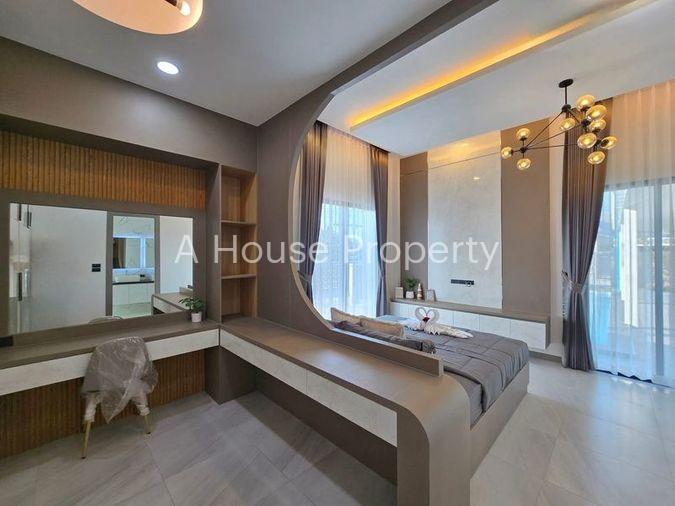 รูป ขายบ้านพลูวิลล่าใหม่เอี่ยม ใกล้อ่างเก็บน้ำมาบประชัน ราคาดี ทำเลสุดปัง - รูปที่ 6/16