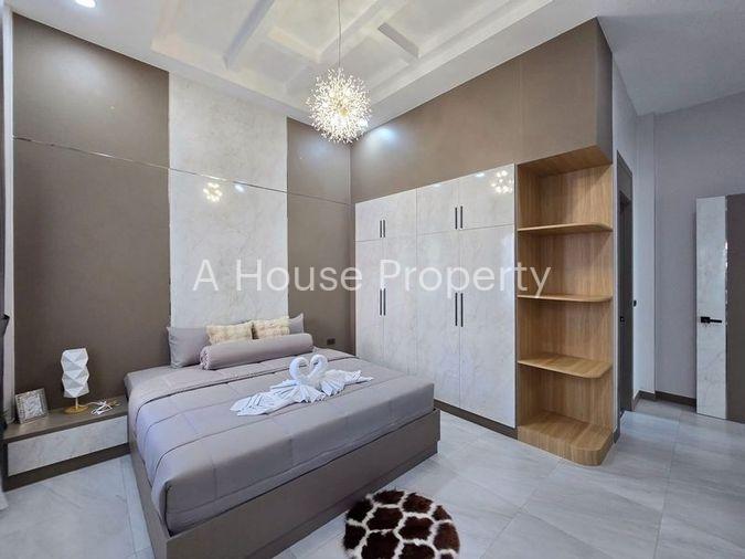 รูป ขายบ้านพลูวิลล่าใหม่เอี่ยม ใกล้อ่างเก็บน้ำมาบประชัน ราคาดี ทำเลสุดปัง - รูปที่ 13/16