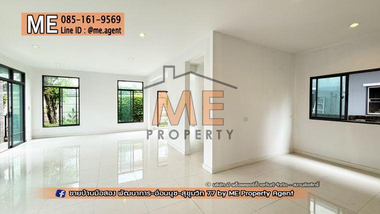 picture 𝐍𝐄𝐖! 𝐅𝐨𝐫 𝐒𝐚𝐥𝐞 Single House THE PALM Patthanakarn 38, new project, peaceful, prime location, On Nut - Sukhumvit, call 085-161-9569 (BI11-83) - 7/25