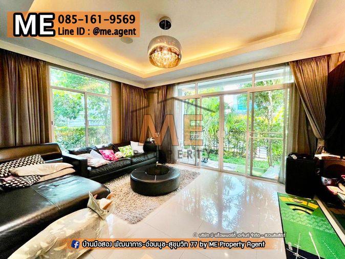 รูป ขายบ้านเดี่ยว เดอะ แพลนท์ พัฒนาการ 38 เฟอร์นิเจอร์ Built - in พร้อมแอร์ทุกห้อง ใกล้ทองหล่อ เพียง 15 นาที โทร 085-161-9569 (BF22-69) - รูปที่ 4/20