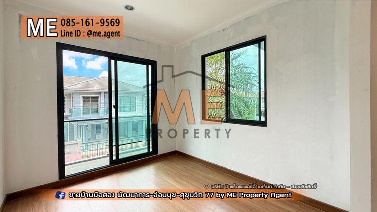 picture 𝐍𝐄𝐖! 𝐅𝐨𝐫 𝐒𝐚𝐥𝐞 Single House THE PALM Patthanakarn 38, new project, peaceful, prime location, On Nut - Sukhumvit, call 085-161-9569 (BI11-83) - 18/25